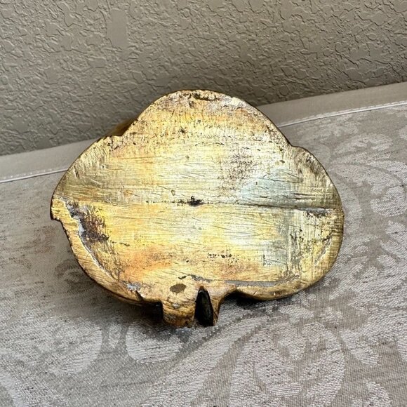 Vintage Solid Brass Laughing Buddha 4" Tall - Picture 4 of 6